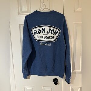 Ron Jon Blue crewneck